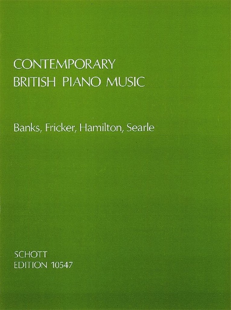 Contemporary British Piano Music